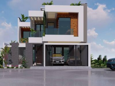 Villa duplex 7 pièces avec piscine – Angré Abidjan
