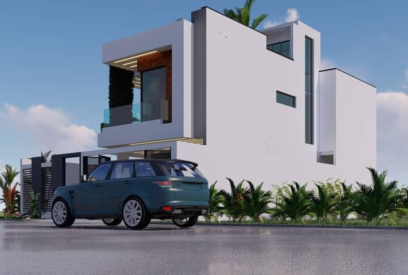 Villa duplex 7 pièces avec piscine – Angré Abidjan