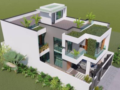 Villa duplex 7 pièces avec piscine – Angré Abidjan