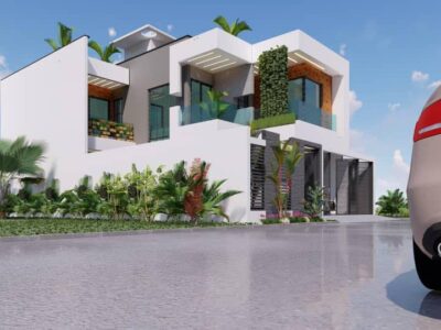 Villa duplex 7 pièces avec piscine – Angré Abidjan